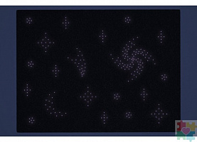 Фибероптический ковер "Звездное небо"